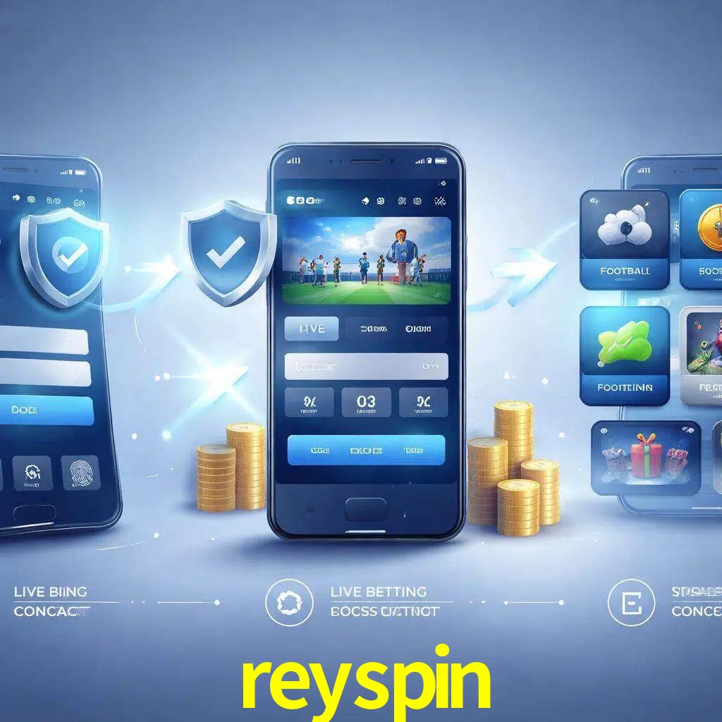 Pasos de acceso a la app reyspin en pantalla de teléfono móvil